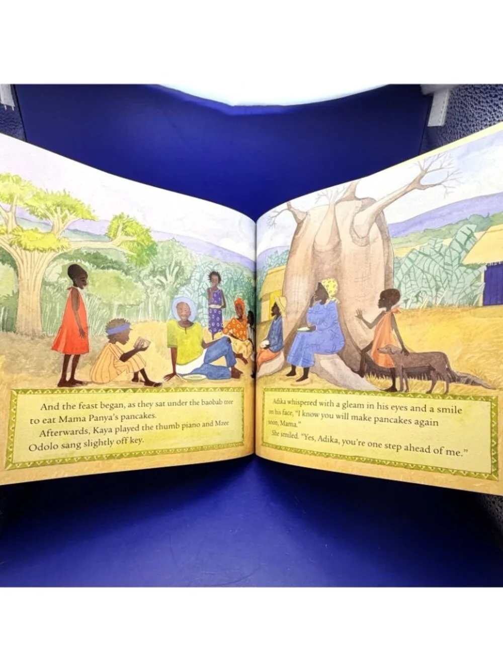 Mama Panya’s Pancakes Kenya Village Tale Barefoot Books Ex Library Multicultural